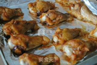 #aca烤明星大赛#cumin Orleans Roasted Wing Root recipe