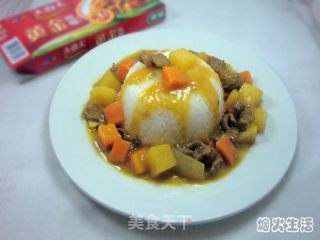 Curry Beef Potatoes recipe