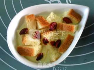 Low-calorie Whole Wheat Bread Pudding recipe