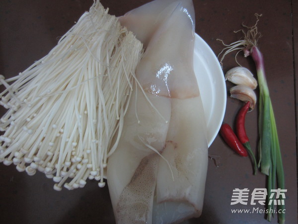 Steamed Squid recipe