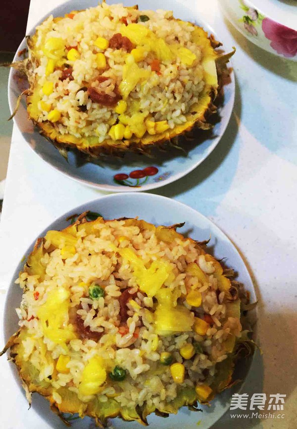 Assorted Shrimp and Pineapple Rice recipe