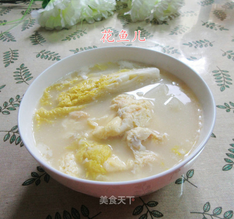 Soup and Egg Baby Cabbage recipe