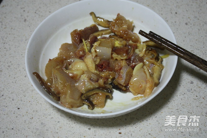 Mushroom Chicken Claypot Rice recipe
