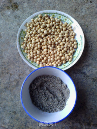 Soy Milk Black Sesame Paste recipe