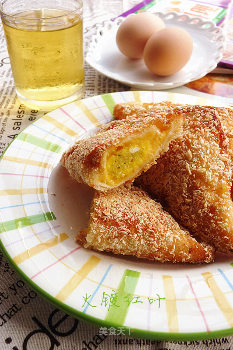 Egg Cheese Toast Dumplings recipe