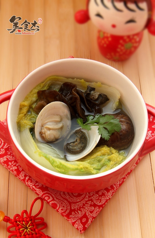 Sea Cucumber Clam Nourishing Soup recipe