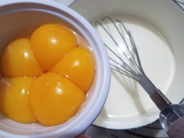 Yellow Peach Egg Tart recipe
