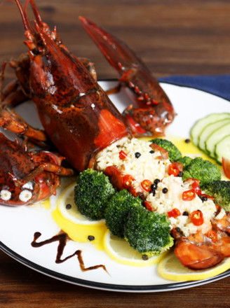 Baked Boston Lobster with Butter