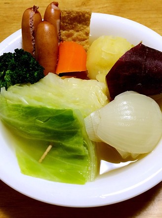 Thick Soup Boiled Vegetables