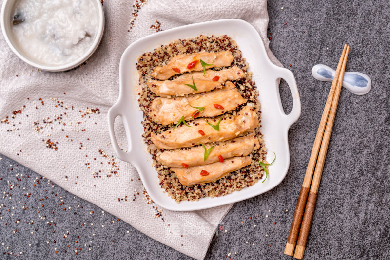 Quinoa Chicken Steamed recipe