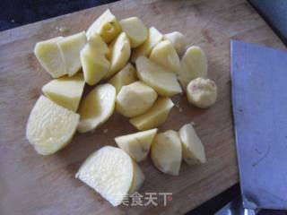 Potato Stew with Japanese Squash recipe