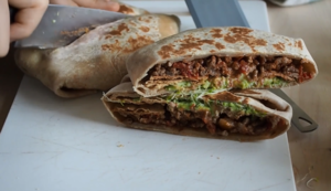 Large-capacity Burrito (imitation Crunchwrap Supreme) recipe