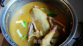 Warm Food-sour Radish Duck Soup recipe