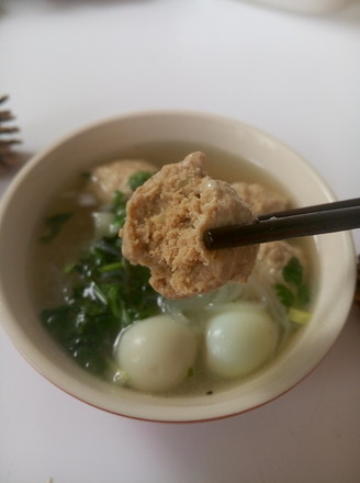 Meatball Vermicelli Soup recipe