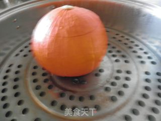 【kaifeng】purple Rice Pumpkin Cup recipe