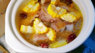 Corn Big Bone Chicken Soup recipe