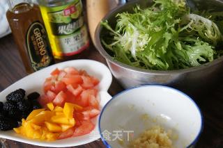 Garlic with Bitter Chrysanthemum recipe