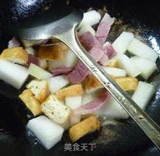 Double Melon with Oily Tofu and Bacon recipe