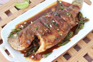 Grilled Sea Bass in Sauce recipe