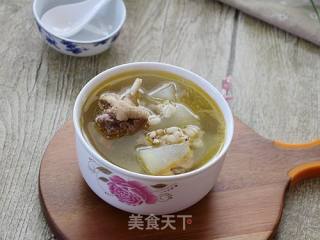 Winter Melon and Barley Duck Soup recipe