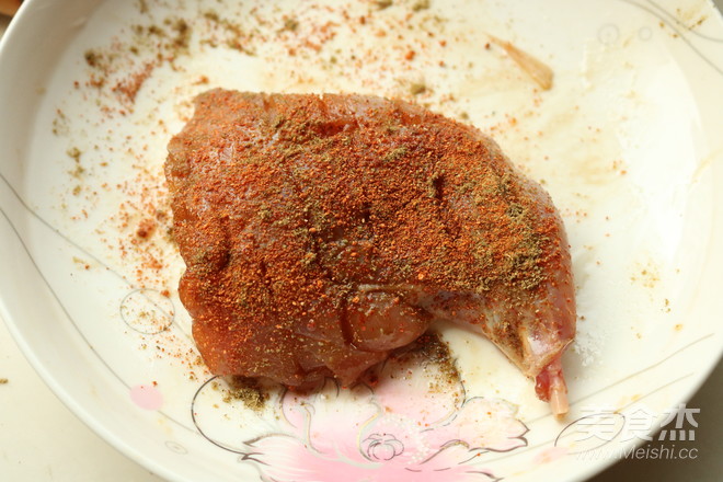 Spicy Roasted Rabbit Leg recipe