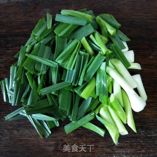 Stir-fried Kidney with Green Garlic Sprouts recipe