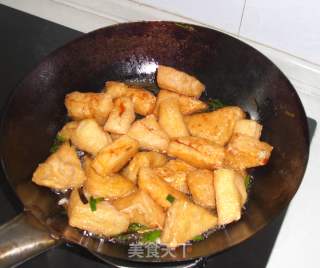 Braised Tofu with Triangle Oil recipe