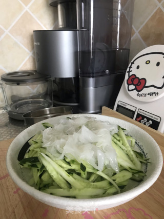 Cucumber Vermicelli recipe