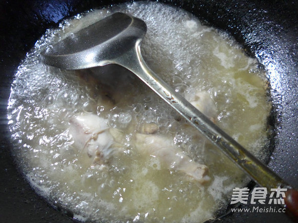 Roasted Chicken Wing Roots with Plum Dried Vegetable recipe