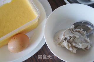 Taro Mango Omelette recipe