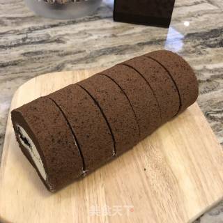 Oreo Chocolate Cream Cake Roll recipe