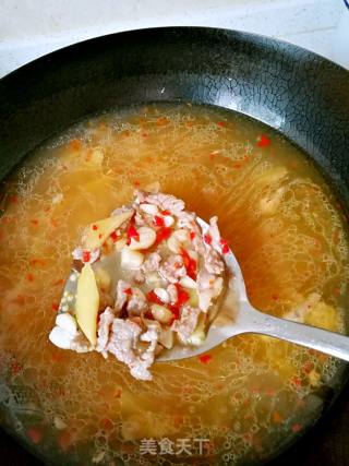 Non-authentic Sanhe Soup recipe