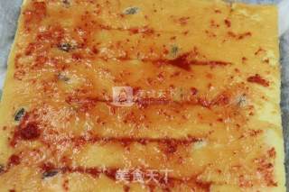#aca烤明星大赛# Cornmeal Cake Roll with Dried Fruit Jam recipe
