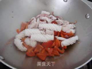 Fried Squid Flower recipe