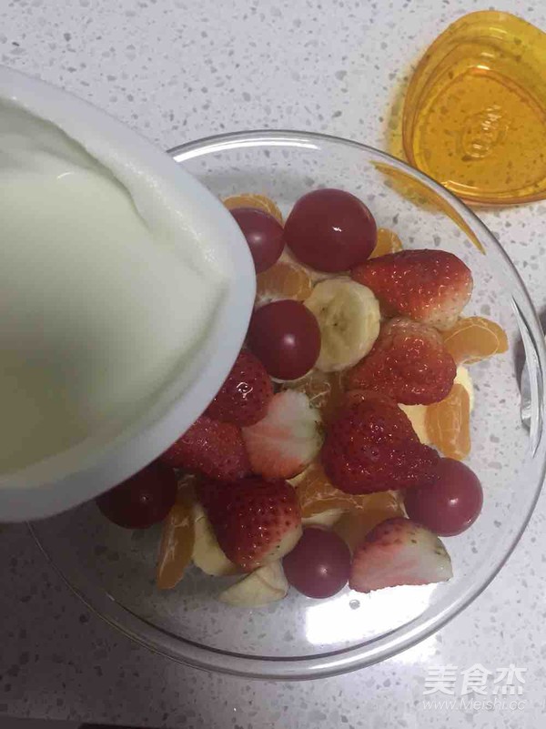 Fruit Salad (yogurt) recipe