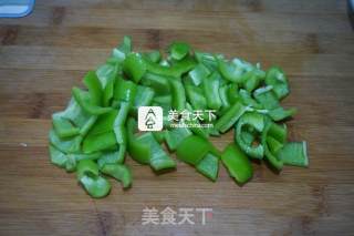 Stir-fried Peppers with Watermelon Peel recipe