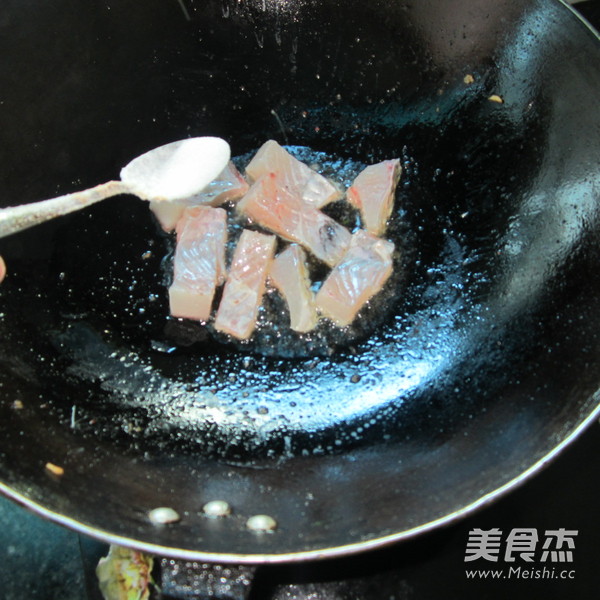 Boiled Fish with Fresh Beans recipe