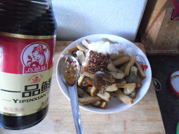 Spicy Dried Tofu recipe
