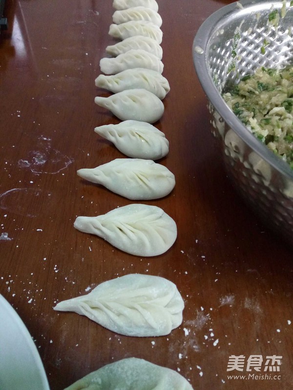 White Radish Pork Dumplings recipe