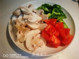 Kuaishou Vegetable: Stir-fried Mushrooms with Wrinkled Peppers recipe