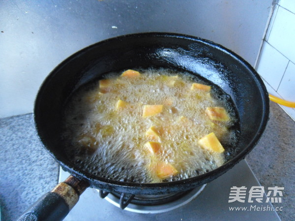 Baked Sweet Potato with Egg Yolk recipe