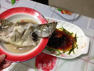 Steamed Osmanthus Fish recipe