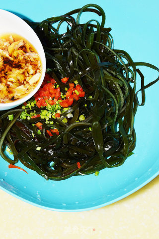 [cold Seaweed Shreds]--eat Refreshing and Delicious recipe