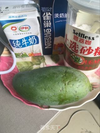 【mango Ice Cream】mido recipe