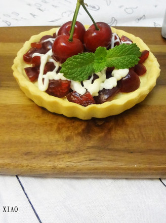Low-oil and Low-sugar Fruit Pie recipe