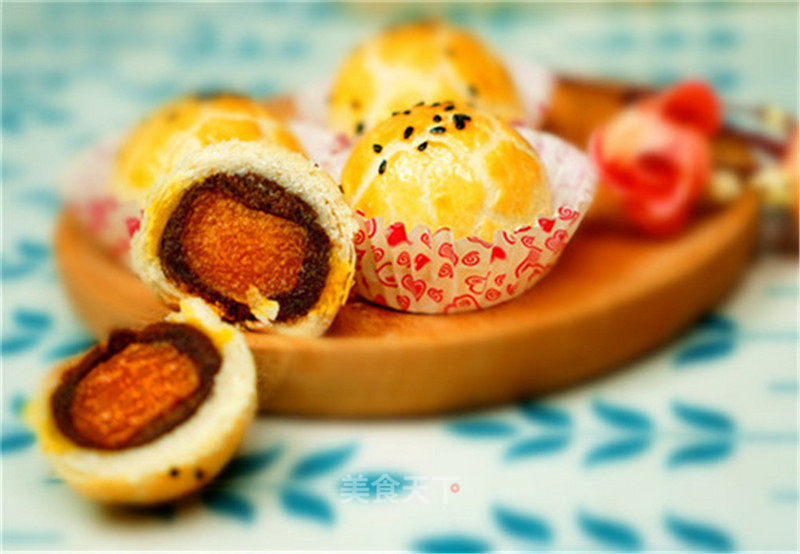 #aca烤明星大赛#special Egg Yolk Cake for Dragon Boat Festival recipe