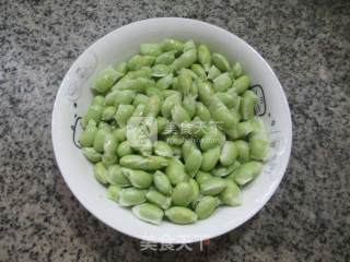 Fried Edamame with Onion recipe