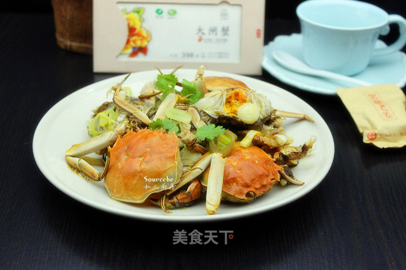 #trust之美# Fried Hairy Crabs with Garlic