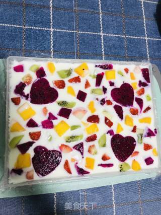 Yogurt Fruit Ice Crunch recipe