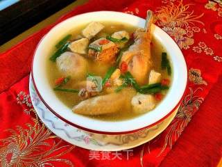 Taro Chicken in Clear Soup recipe